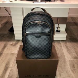 Authentic Louis Vuitton Michael Damier Graphite Backpack